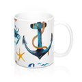 Summer Beach Tropical Coffee Mugs 11oz Ceramic