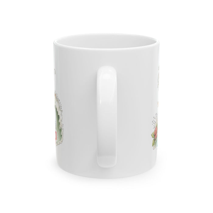Surf’s Up Coffee Mug Cute Beach Girl Surfing Tropical Summer Gift Coastal Cup