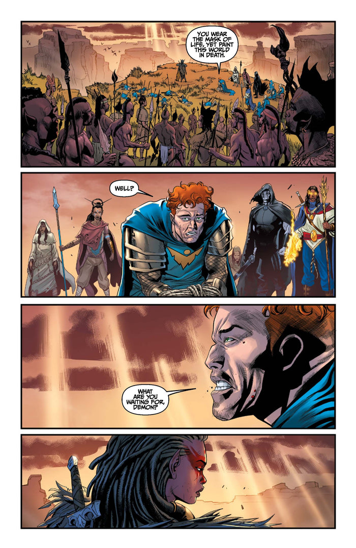 Tales of Asunda #1: Niobe and The Stranger "First Kill" - Jae Lee