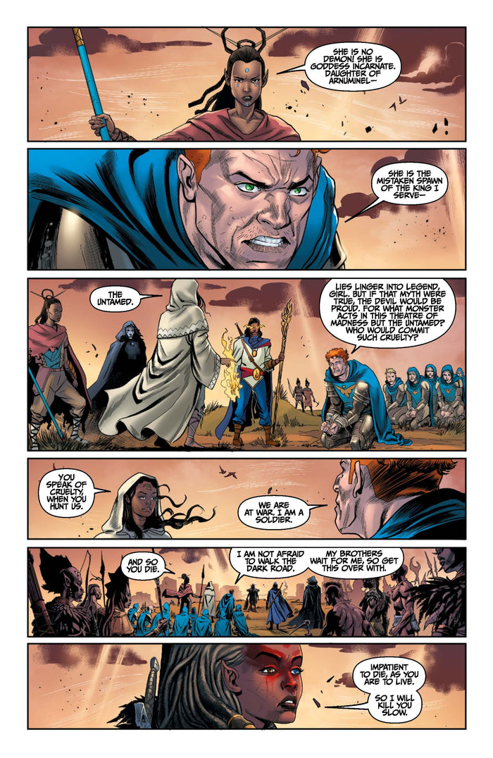 Tales of Asunda #1: Niobe and The Stranger "First Kill" - Jae Lee