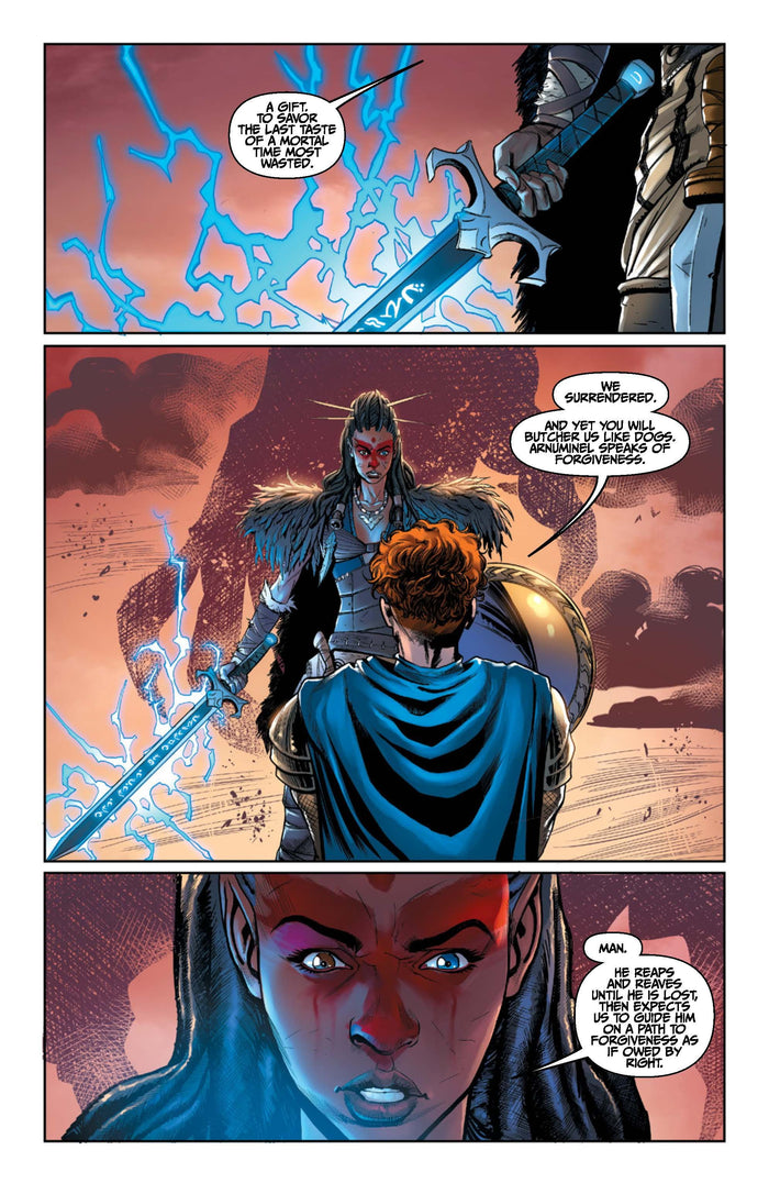 Tales of Asunda #1: Niobe and The Stranger "First Kill" - Jae Lee