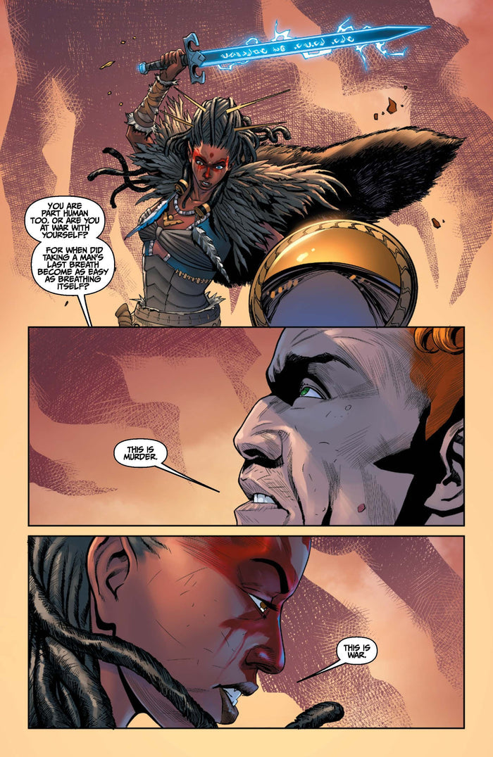 Tales of Asunda #1: Niobe and The Stranger "First Kill" - Jae Lee
