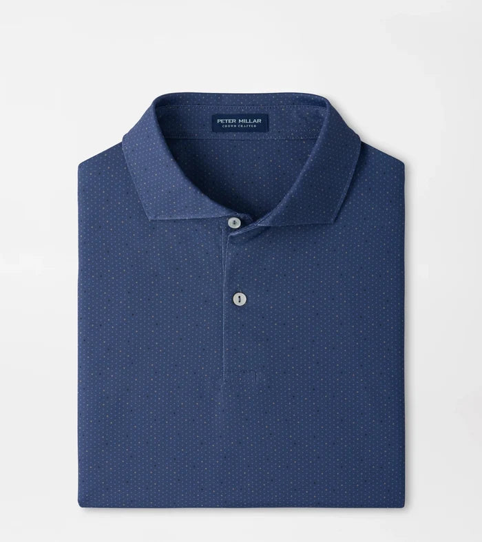 Tenuto Performance Jersey Polo - Edwin Spread Collar Cadet
