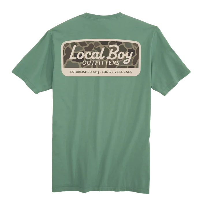 Toddler Brush Camo Mark Short Sleeve Tee
