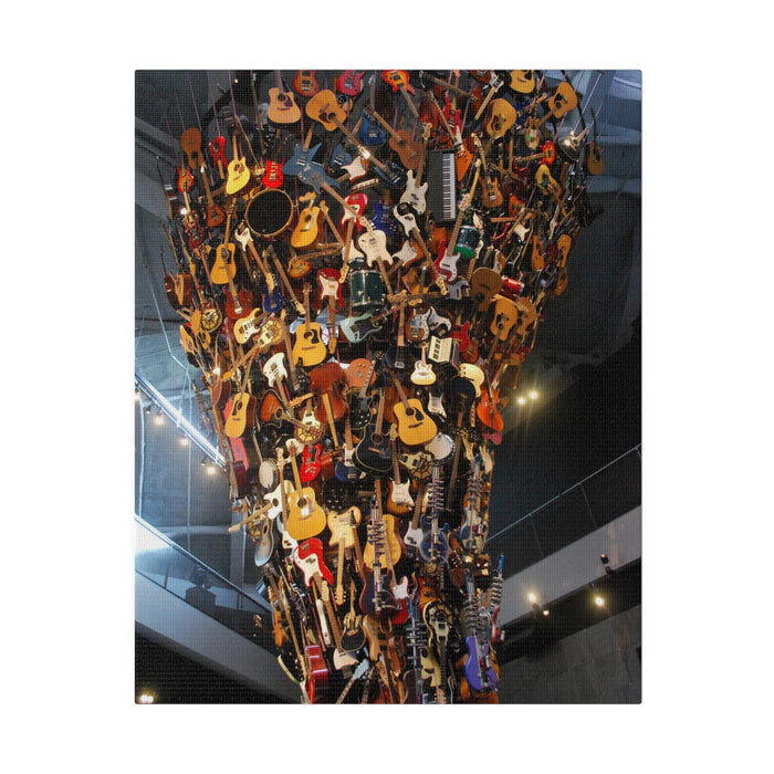 Tower of Guitars Seattle Washington Art Canvas Print 4 Sizes