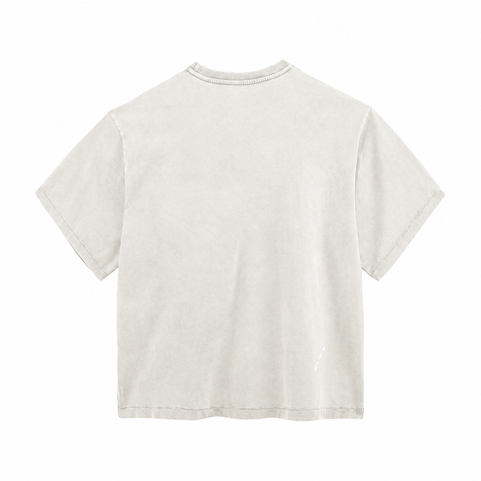 Vintage Blank White