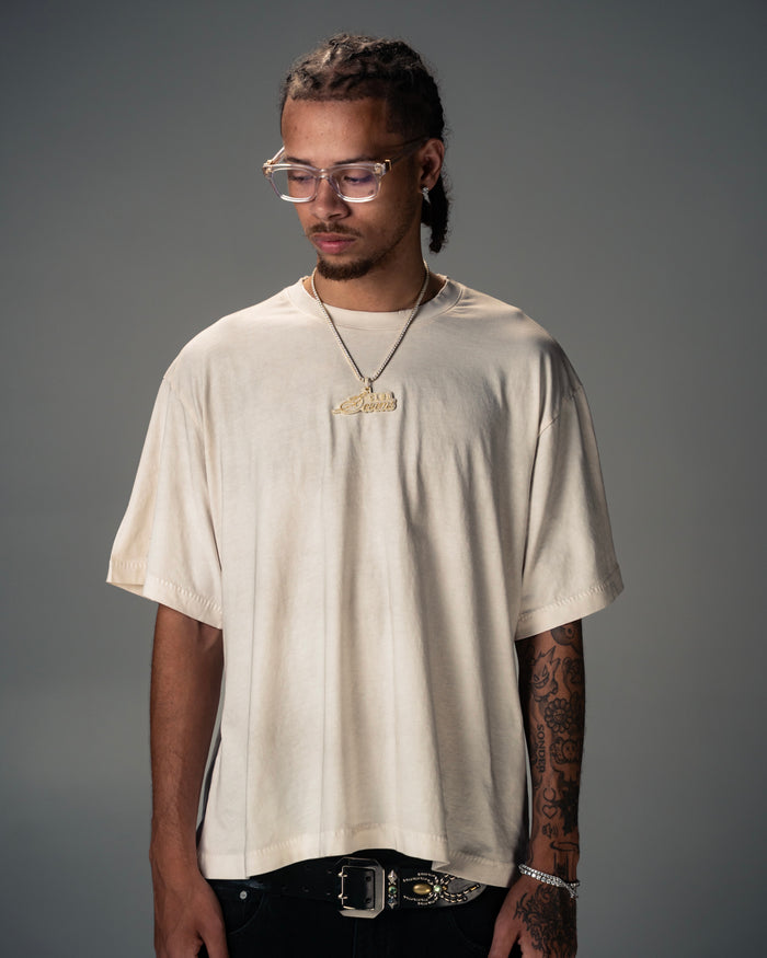 Vintage Blank White