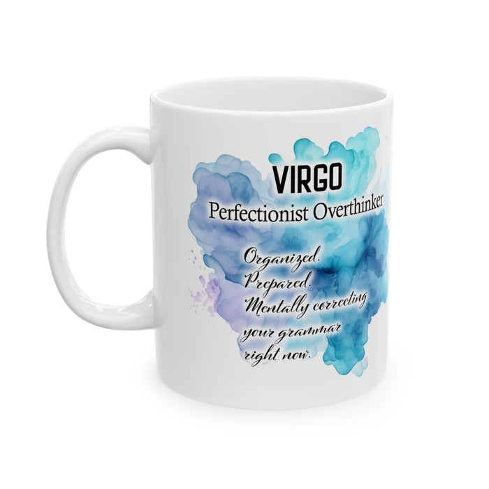 Virgo Zodiac Mug – Funny Astrology Coffee Cup, Virgo Gift, Horoscope Birthday
