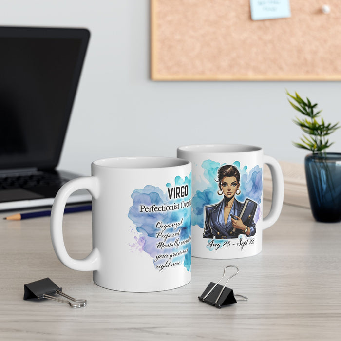 Virgo Zodiac Mug – Funny Astrology Coffee Cup, Virgo Gift, Horoscope Birthday