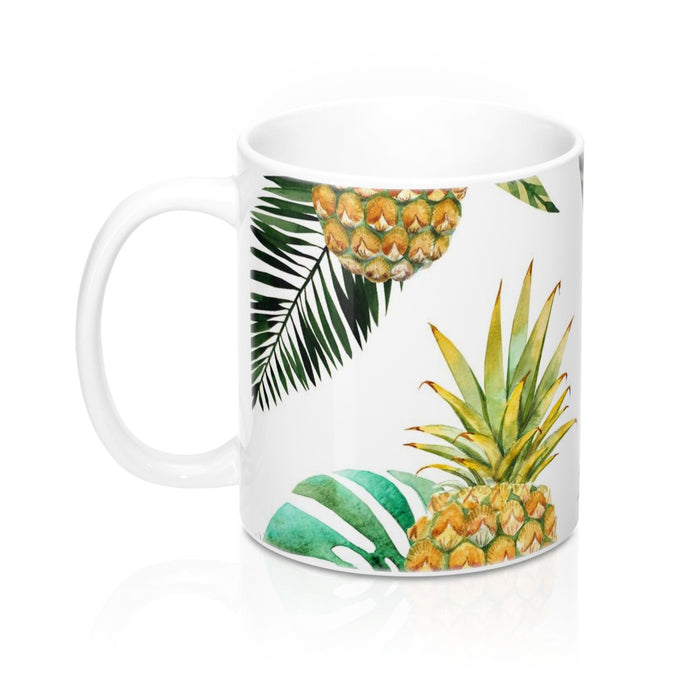 Welcome Pineapple Coffee Mugs 11oz Ceramic