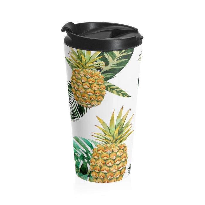 Welcome Pineapple Stainless Steel Travel Mugs 15 oz