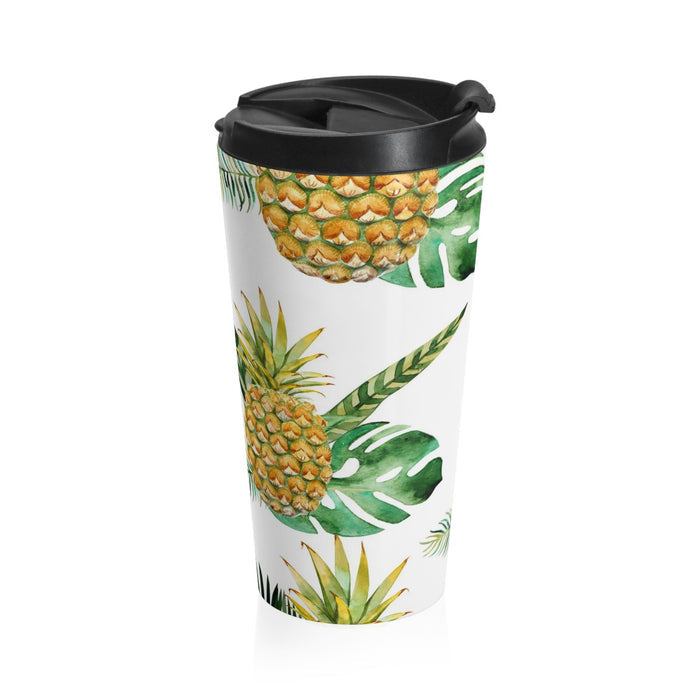 Welcome Pineapple Stainless Steel Travel Mugs 15 oz