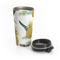 Welcome Pineapple Stainless Steel Travel Mugs 15 oz