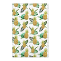 Welcome Pineapple Tropical Beach Area Rugs 3 Sizes Durable Home Décor