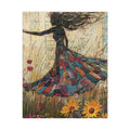 Whimsical Woman Jigsaw Puzzle Artistic Dress Floral Meadow Art 110–1014 Pieces