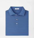 Winston Performance Mesh Polo - Sean Self Collar Bali Blue