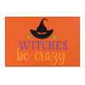 Witches Be Crazy Halloween Area Rugs Holiday Home Décor Durable