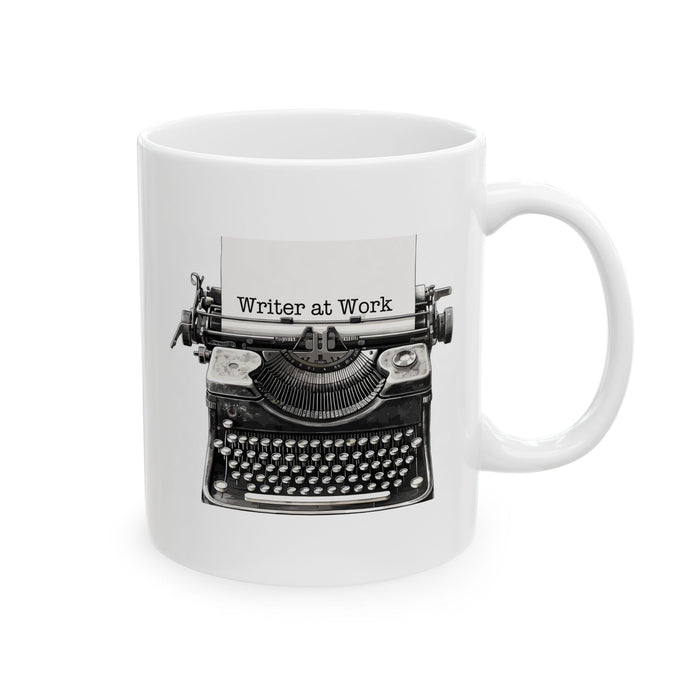 Writer at Work Coffee Mug 11 oz or 15 oz Author Writing Gift Cup Blogger Gift