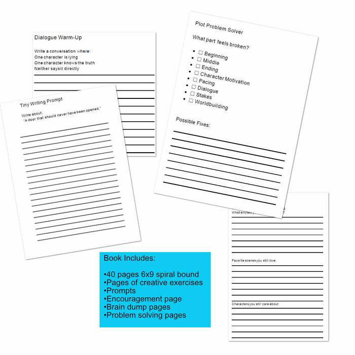 Writer's Ultimate Productivity Bundle | Writing Planners, Trackers, Notebooks & Author Resources