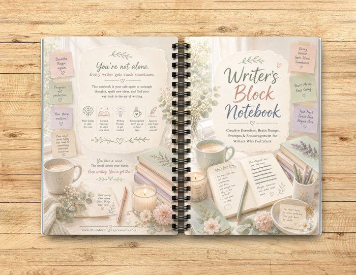 Writer's Ultimate Productivity Bundle | Writing Planners, Trackers, Notebooks & Author Resources