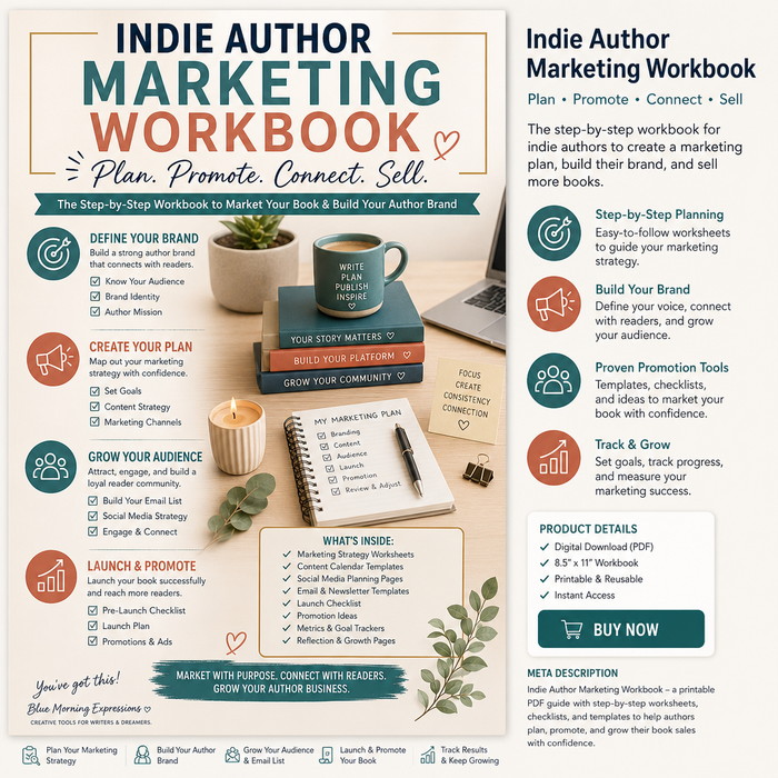 Writer's Ultimate Productivity Bundle | Writing Planners, Trackers, Notebooks & Author Resources