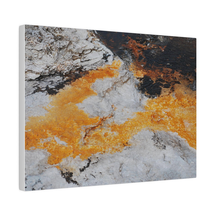 Yellowstone National Park Hydrothermal Waters Art Canvas Print 3 Sizes