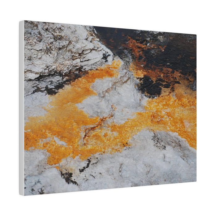 Yellowstone National Park Hydrothermal Waters Art Canvas Print 3 Sizes