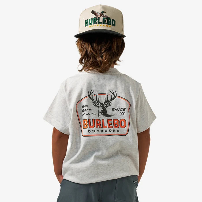 Youth Big Game Hunts Short Sleeve Tee Oatmeal